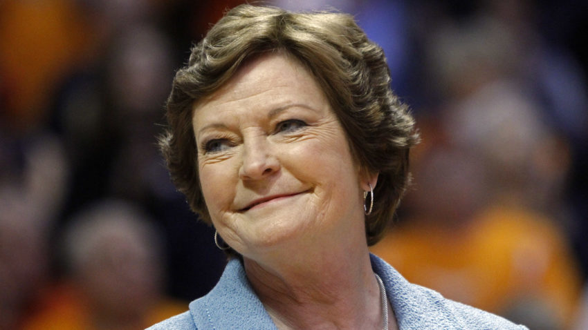 Pat Summitt basketball university tennessee parenting lessons