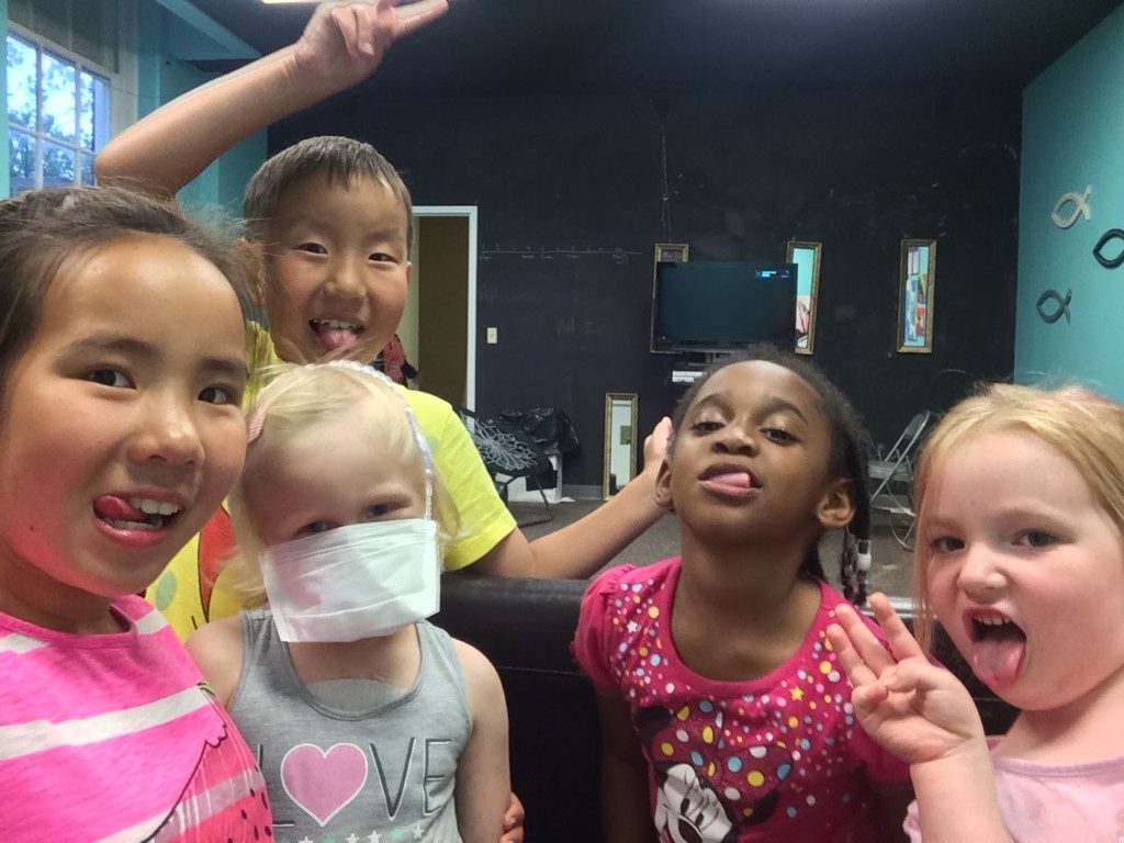Memphis Moms Blog Nonprofit of the Month 3W kiddos being goofy