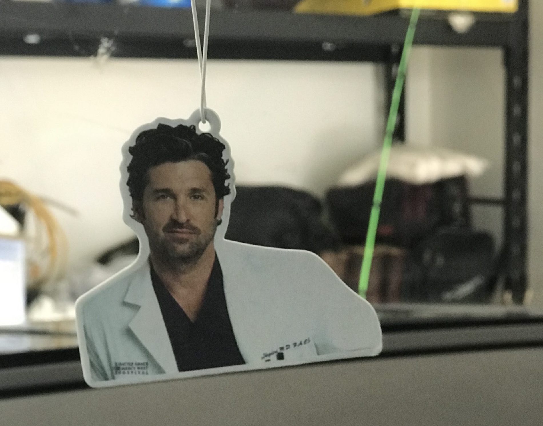 Picture of a Derek Shepherd car air freshener favorites 