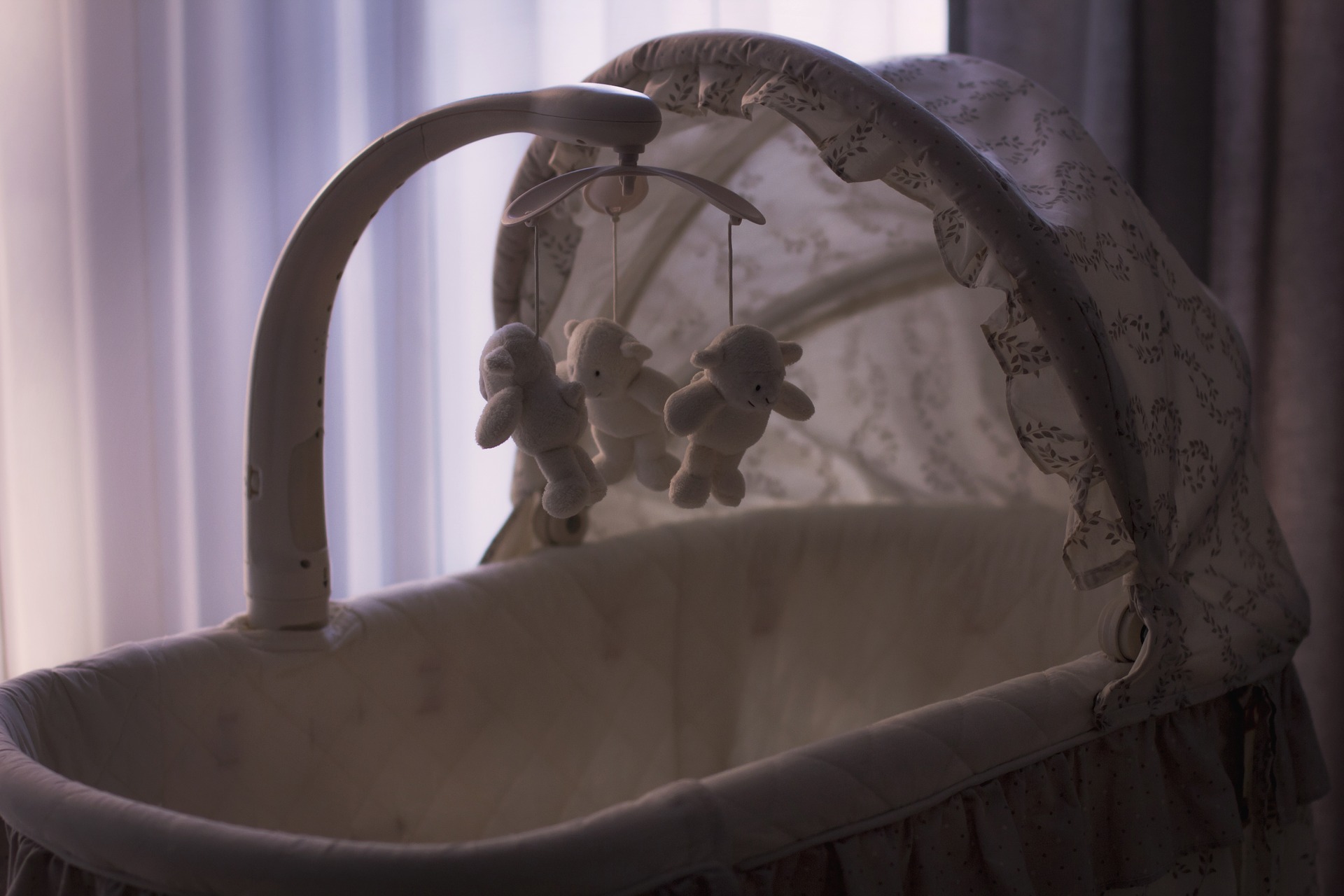 bassinet; babies need routine too