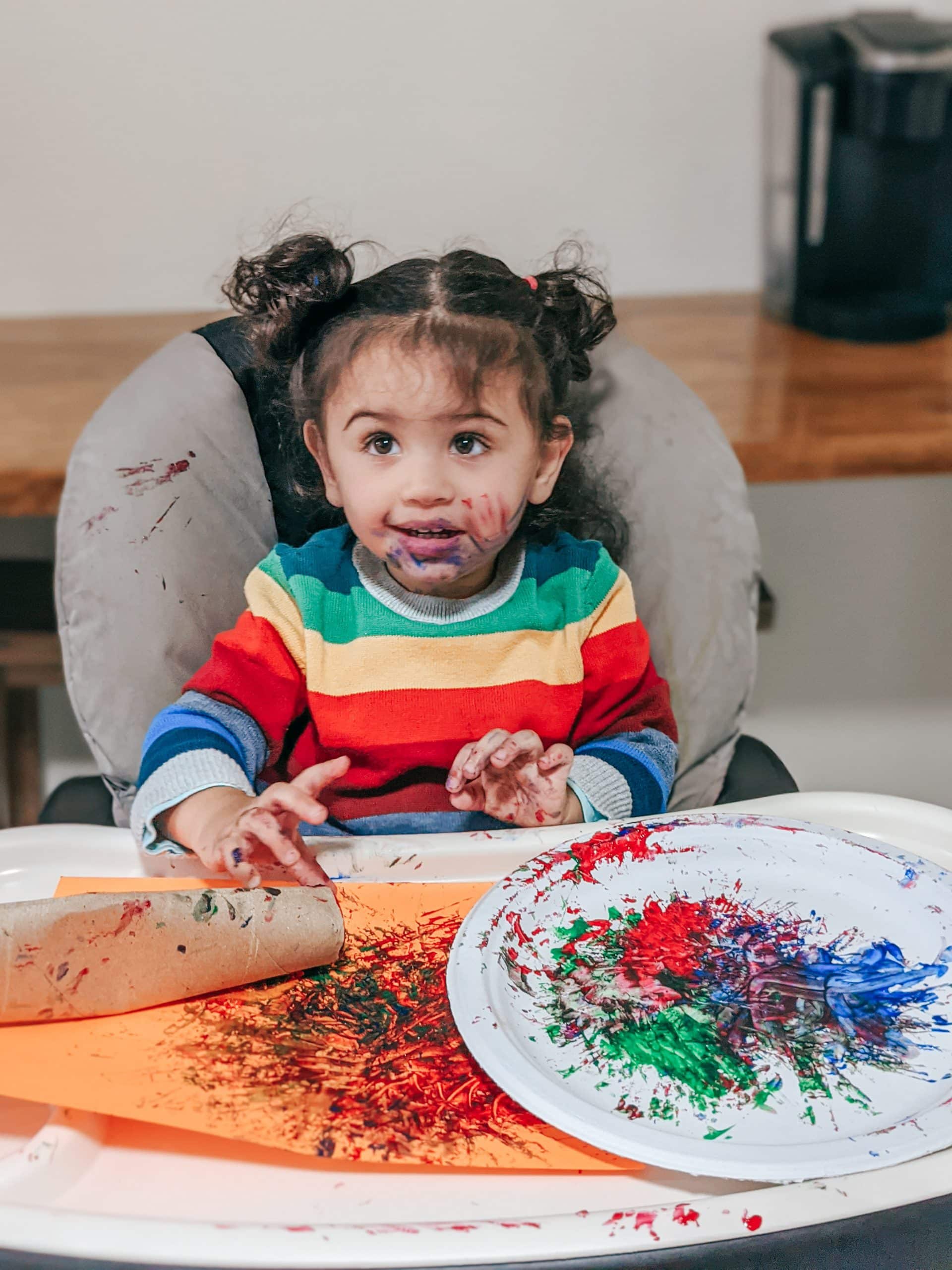 Messy play is a fun way to think, explore, observe and perform, enabling your child to figure things out for themselves and explore options. 