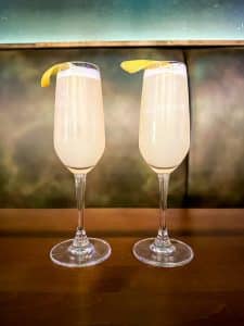 French 75 cocktails 