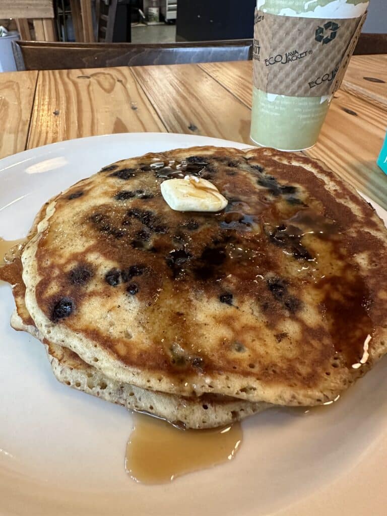 pancakes from Inspire Cafe