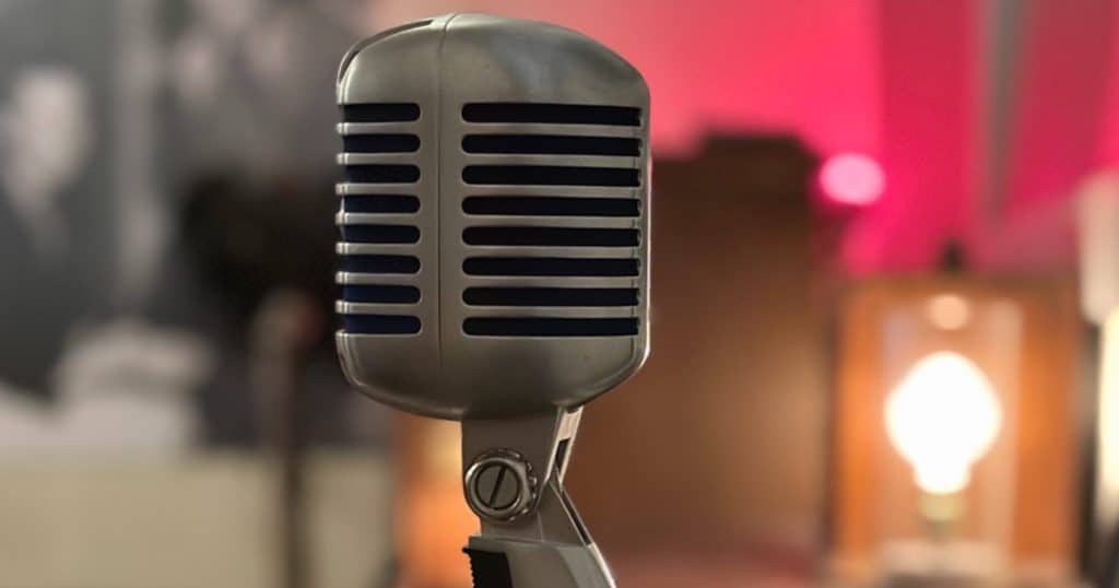 microphone at Sun Studios