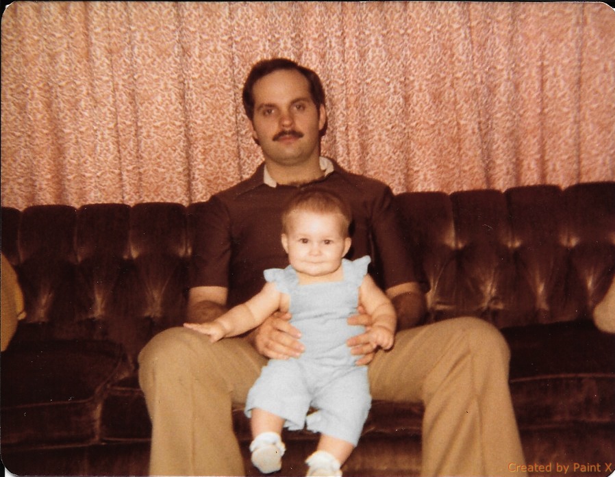 Hanging with my Daddy