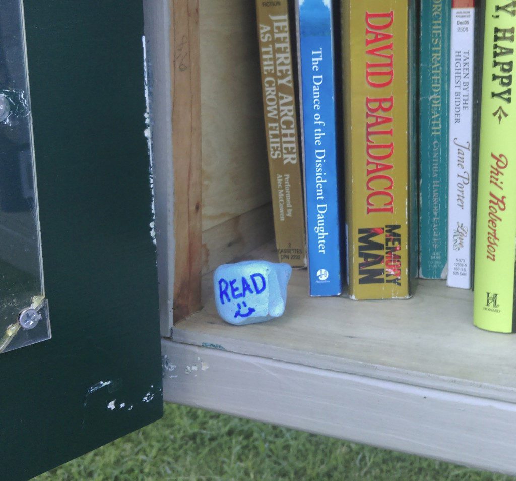 Spotted at an East Memphis "Little Free Library"