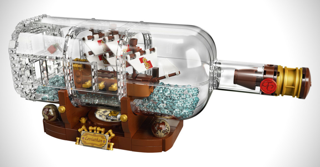LEGO Ship in a Bottle Father's Day 