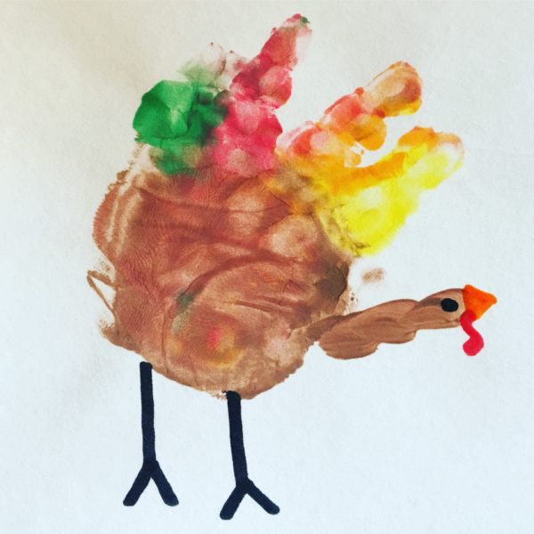 memphis moms blog hand turkey for Thanksgiving 