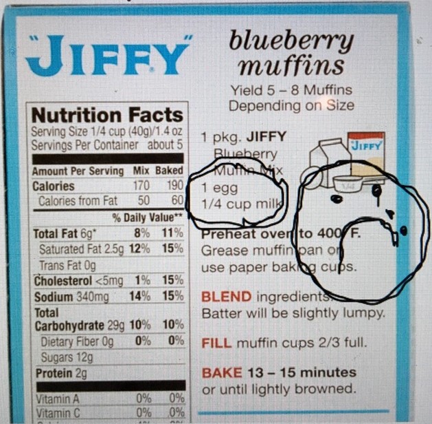 wellness muffin mix ingredients