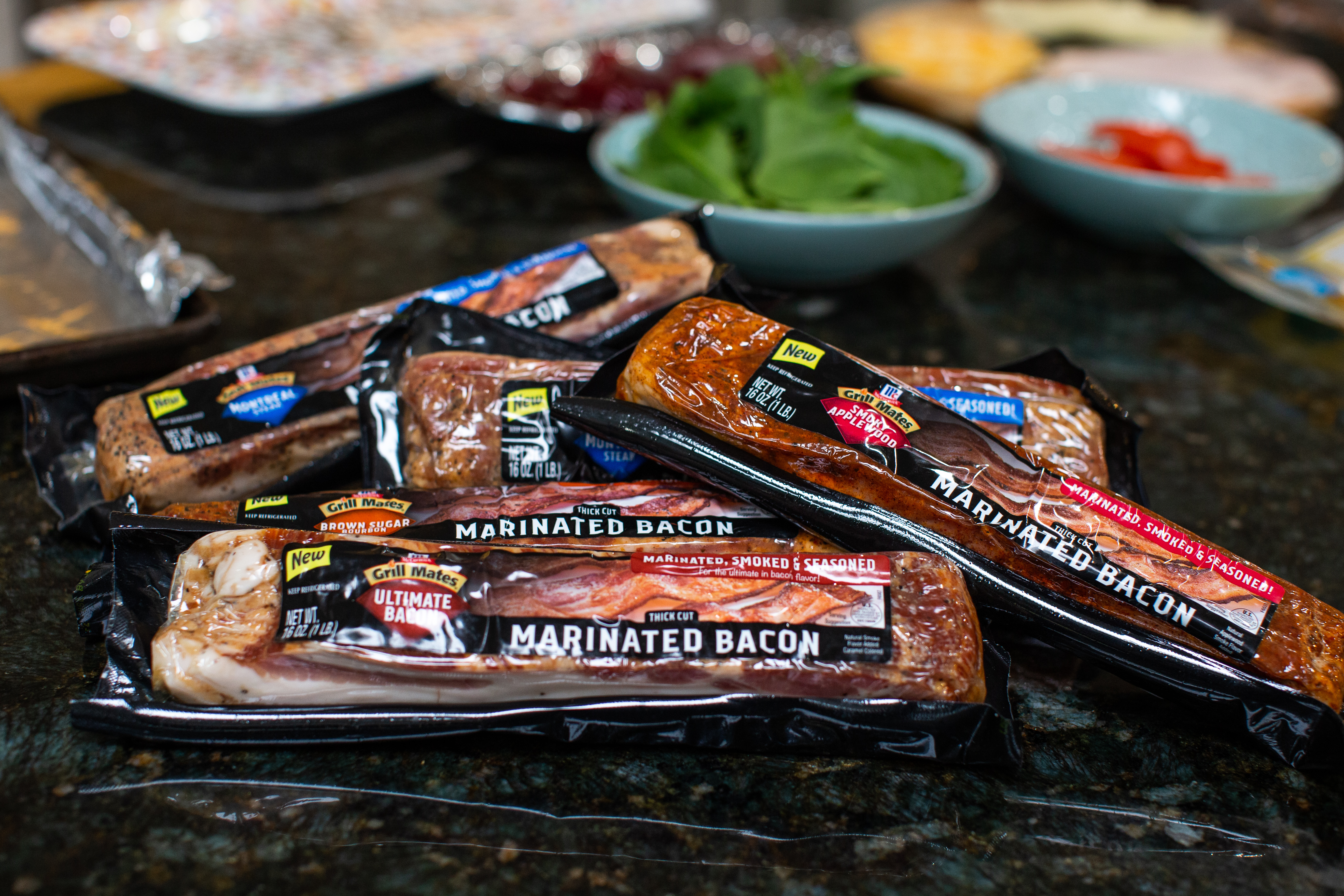 McCormick Grill Mates marinated bacon