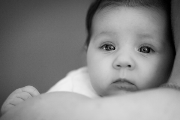 baby with fever