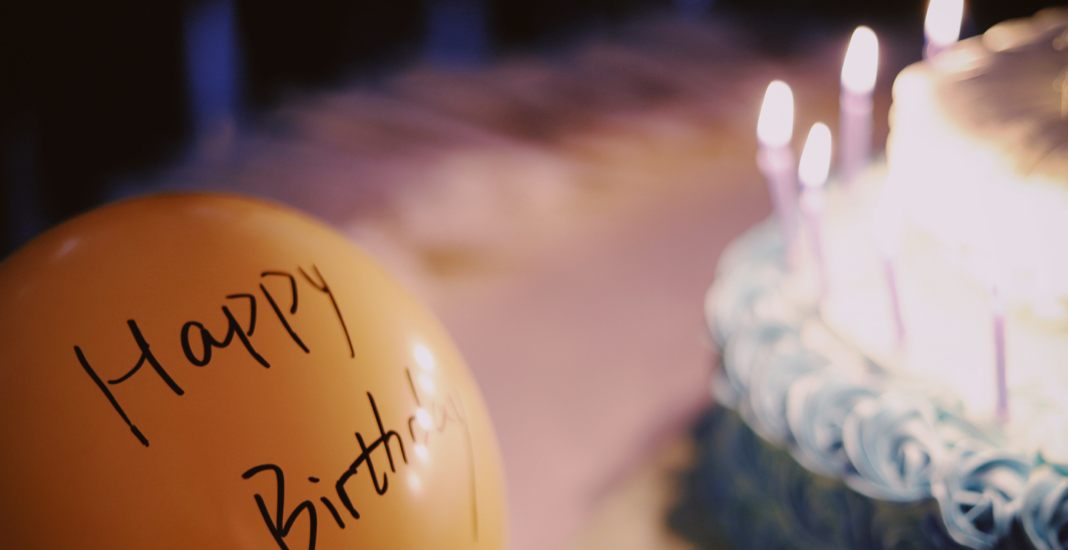 quickly thrown together birthday