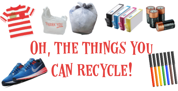 the things you can recycle