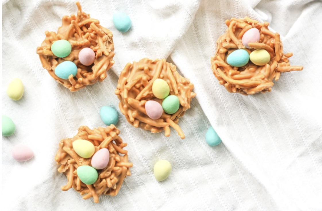 birds nest cookies