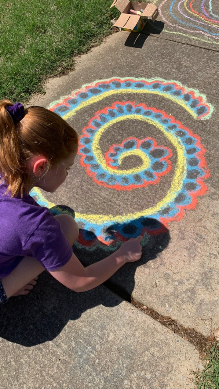 Walk the Walk with Sidewalk Chalk
