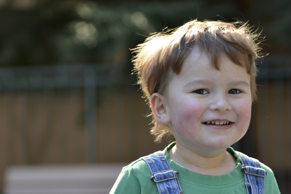 little boy with autism
