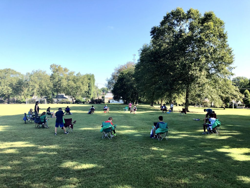 back to school outdoors!