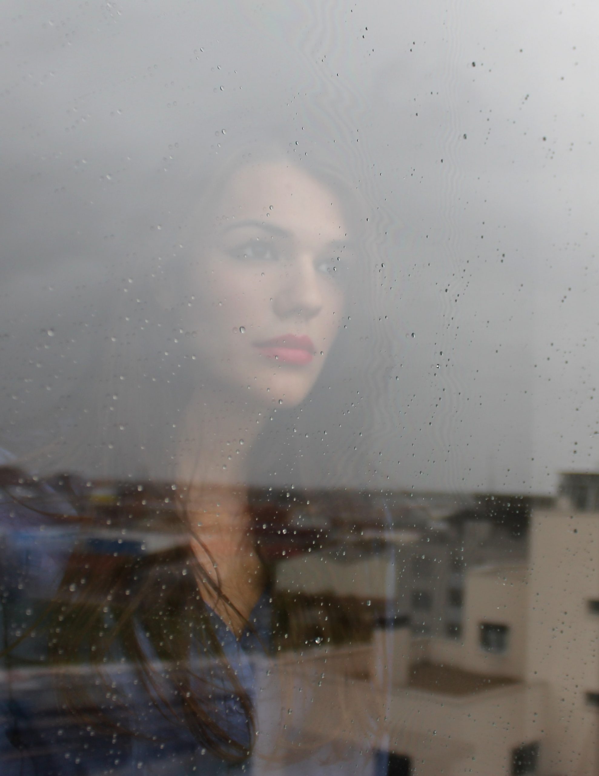 vulnerable woman in the window