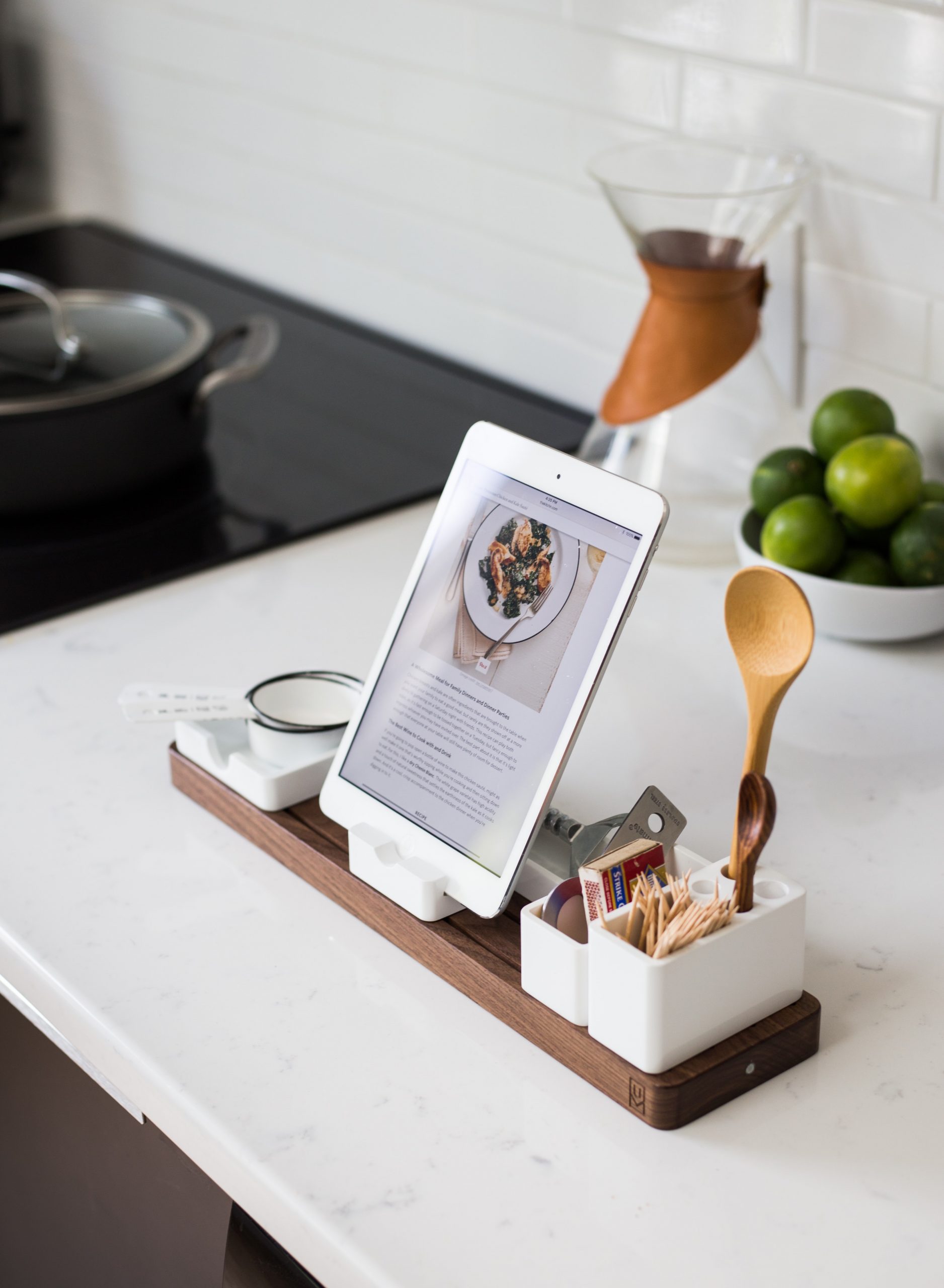 crock pot recipe on the counter