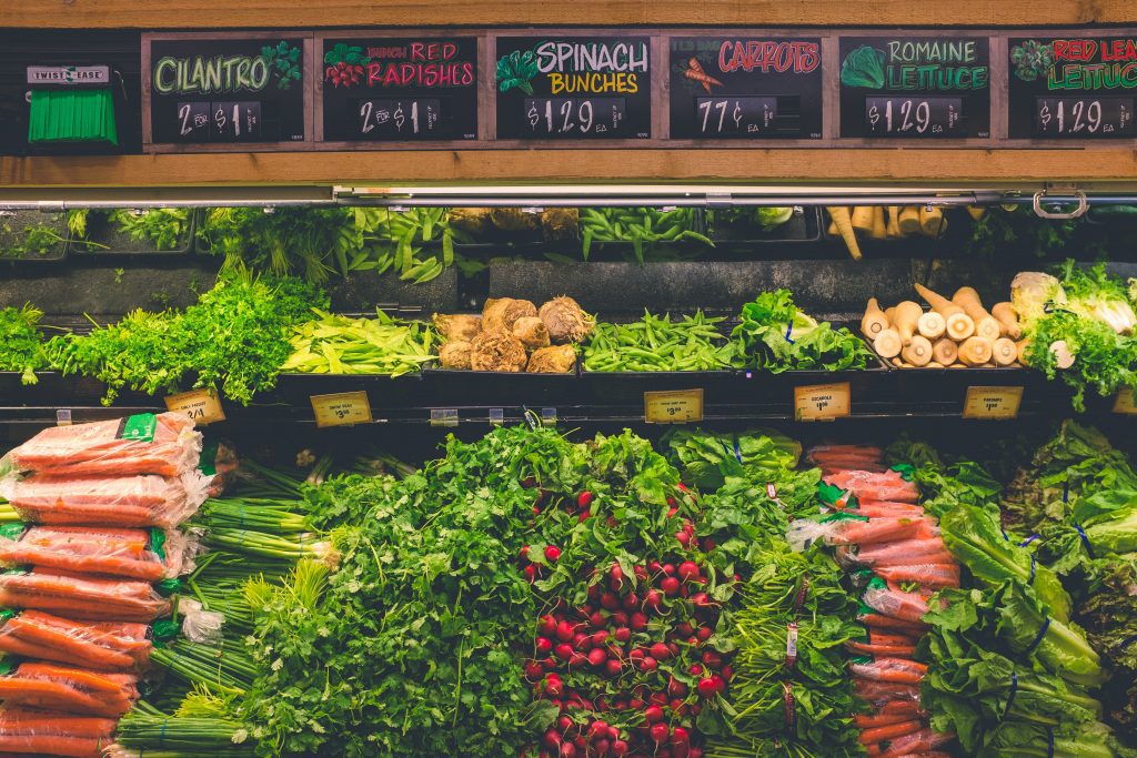 grocery store produce 
