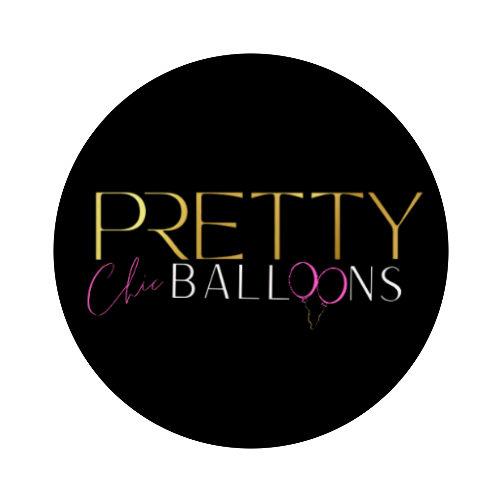 pretty chic balloons logo
