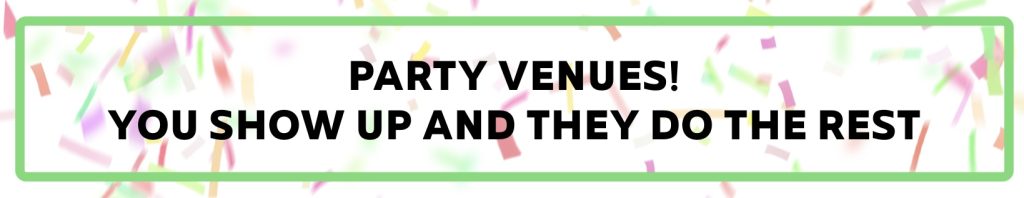 party venues header graphic