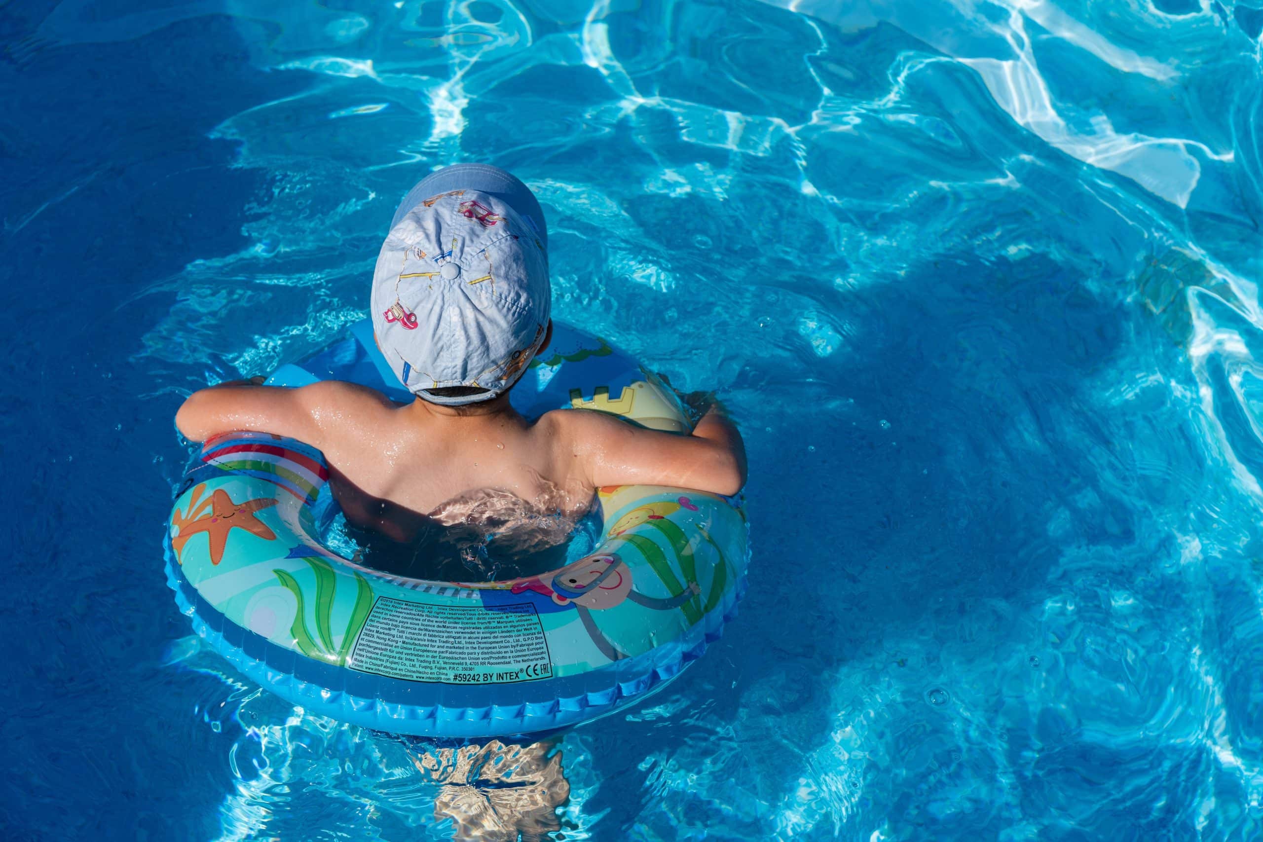 summer fun in the pool