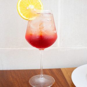 Tiger and Peacock cocktail 