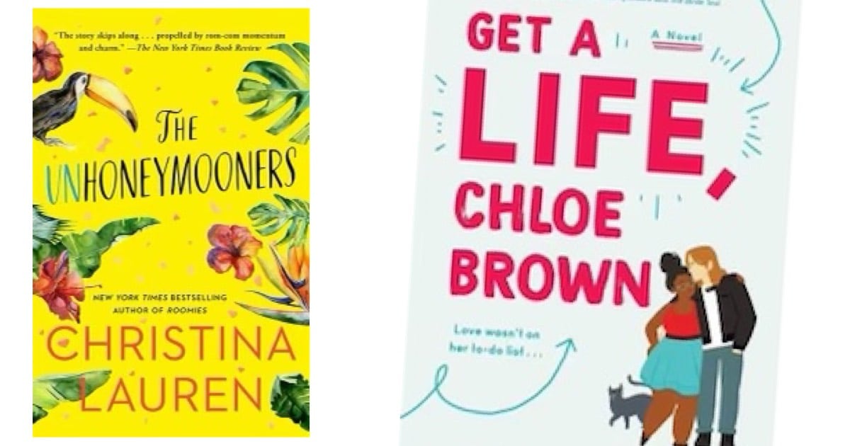 The Unhoneymooners and Get a Life, Chloe Brown romance book covers