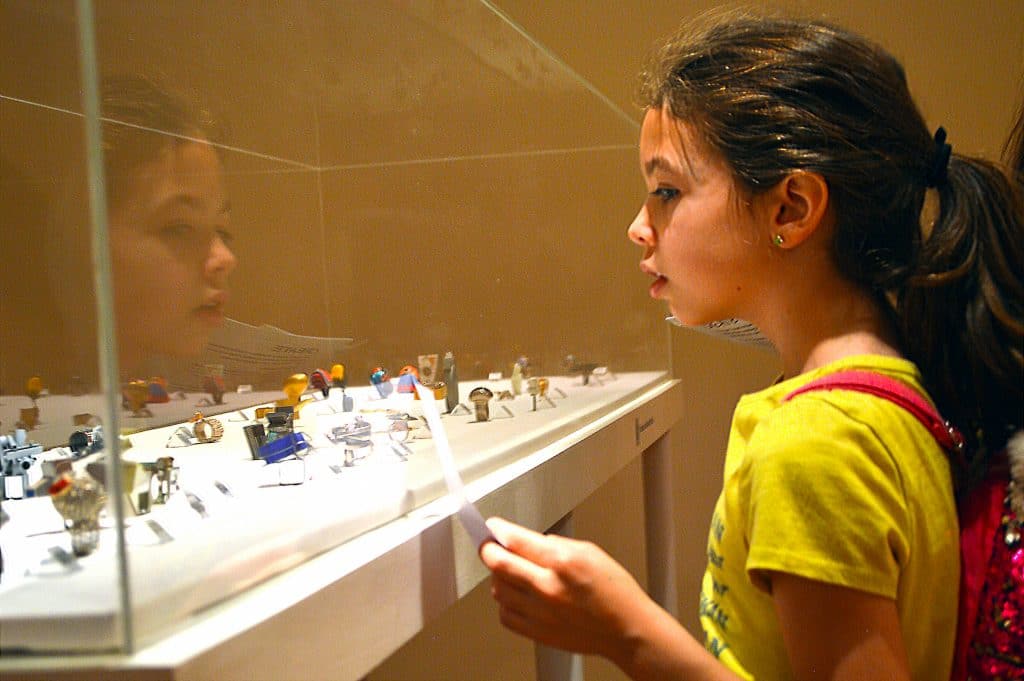 girl at the Metal Museum