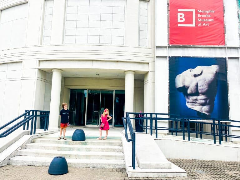 front entrance of the Brooks Museum