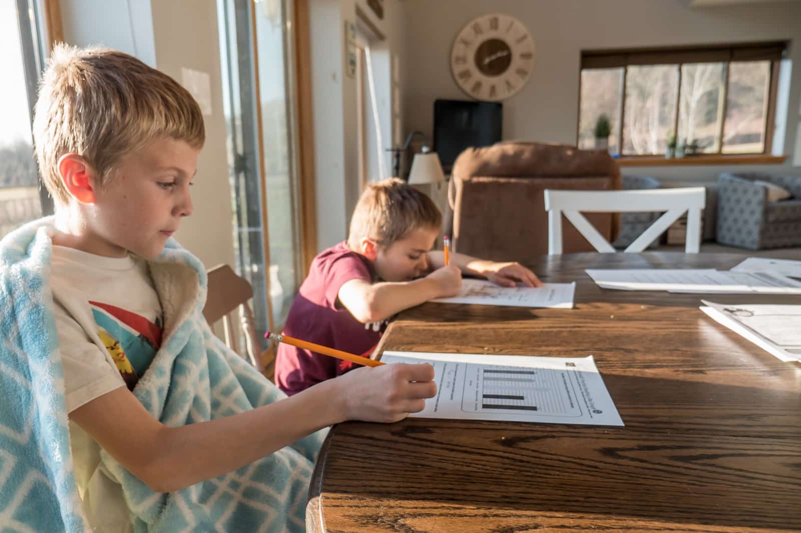 kids getting ready to go back to school