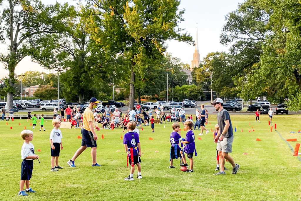 flag football cover