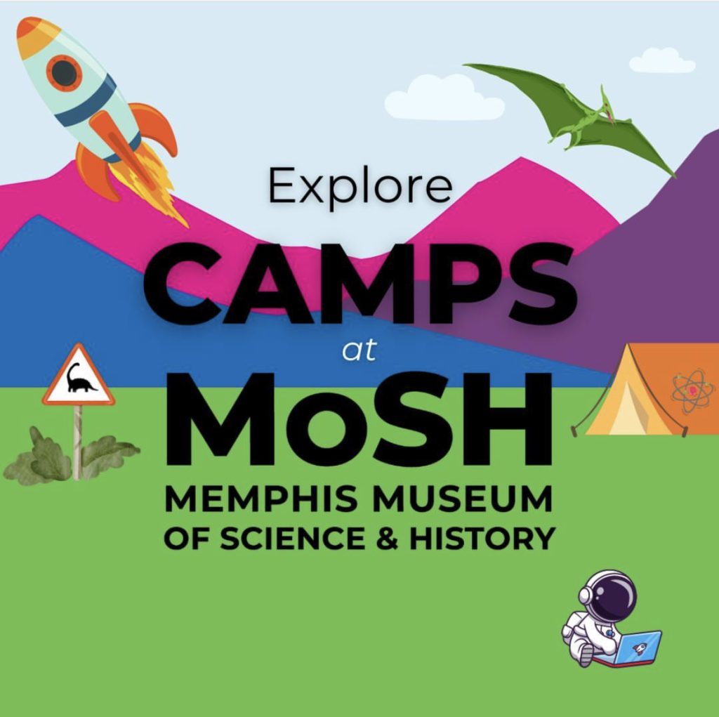 MOSH summer camp graphic