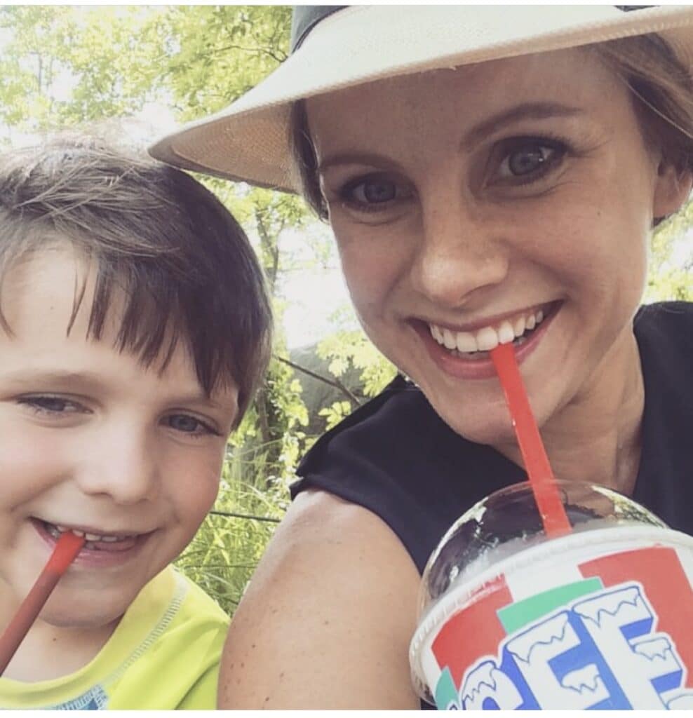 drinking icees