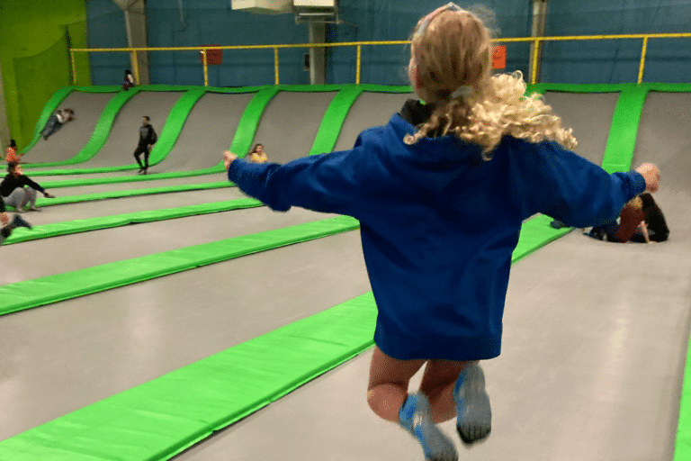 jumping world