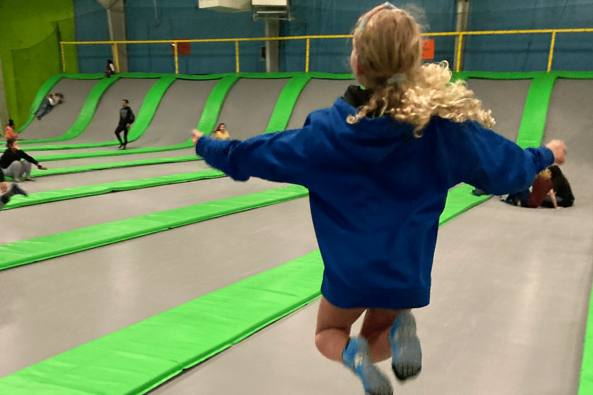 jumping world