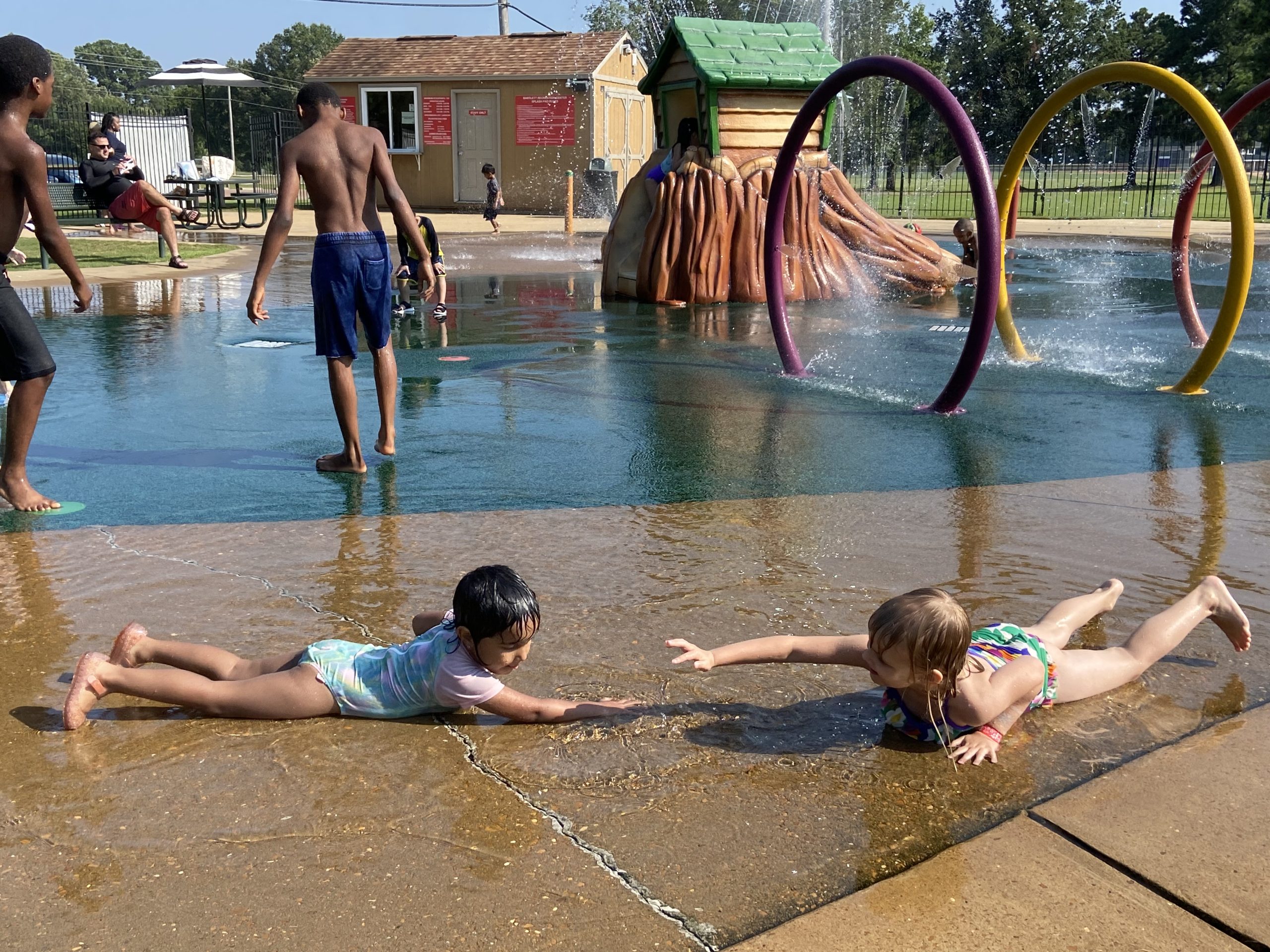 Bartlett YMCA splash pad