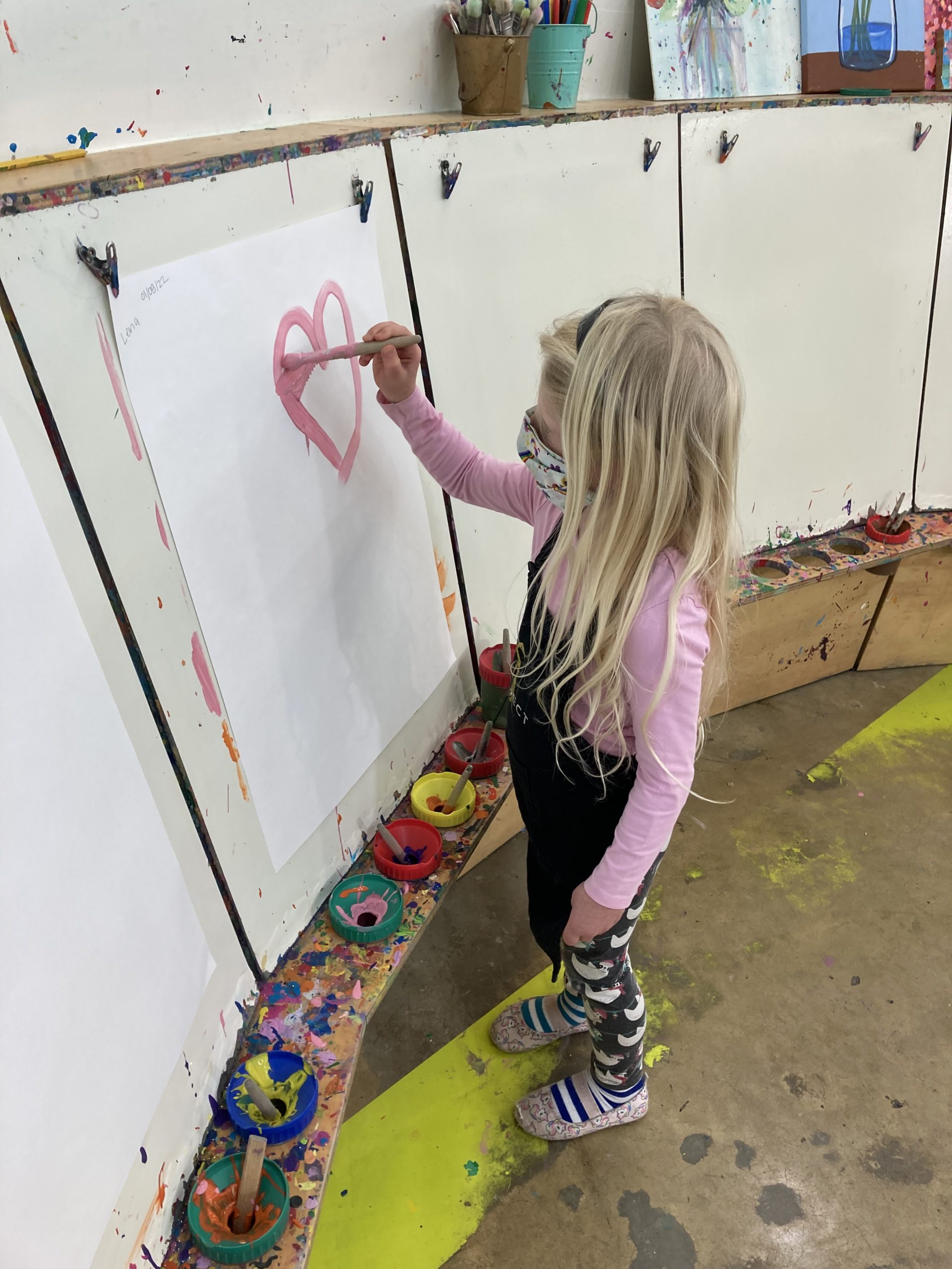 solo trip to the Art Project with mom experience gift
