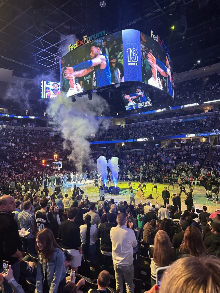 Grizzlies game excitement 