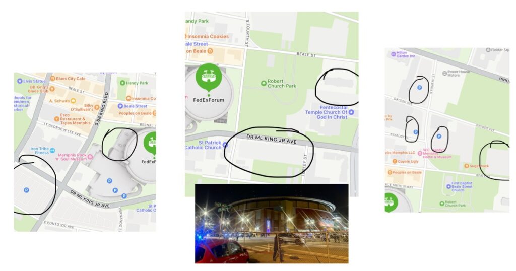 parking options for Grizz games 