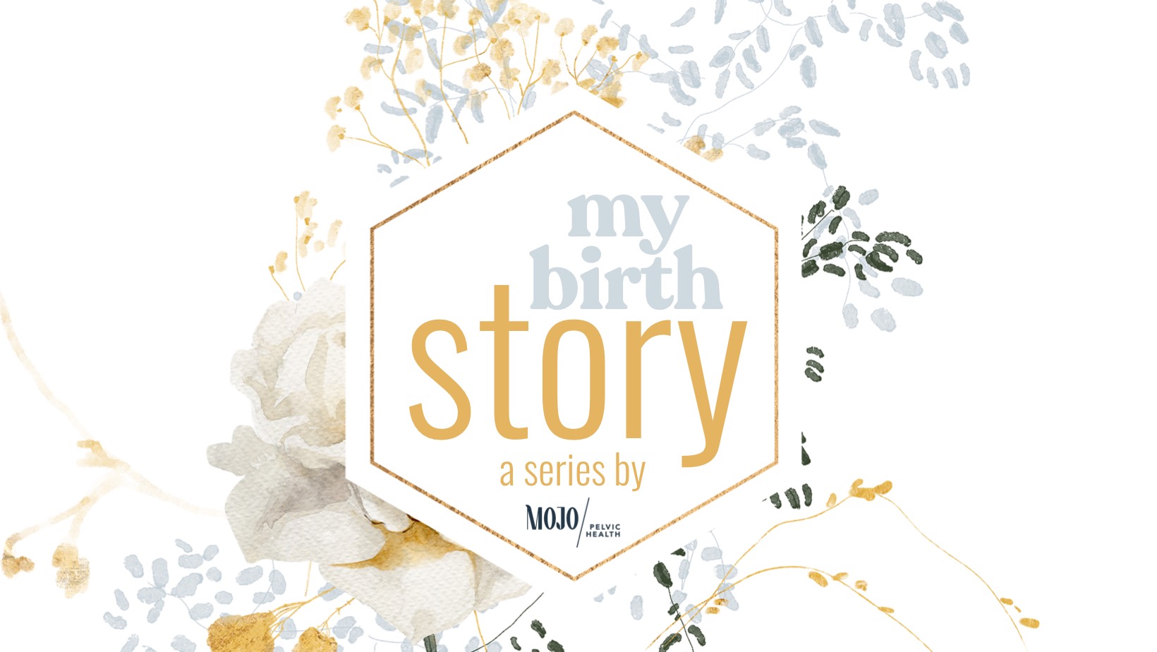 My birth story graphic