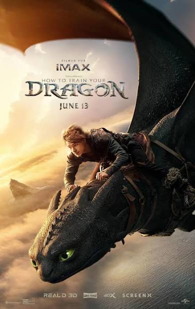 how to train your dragon movie poster